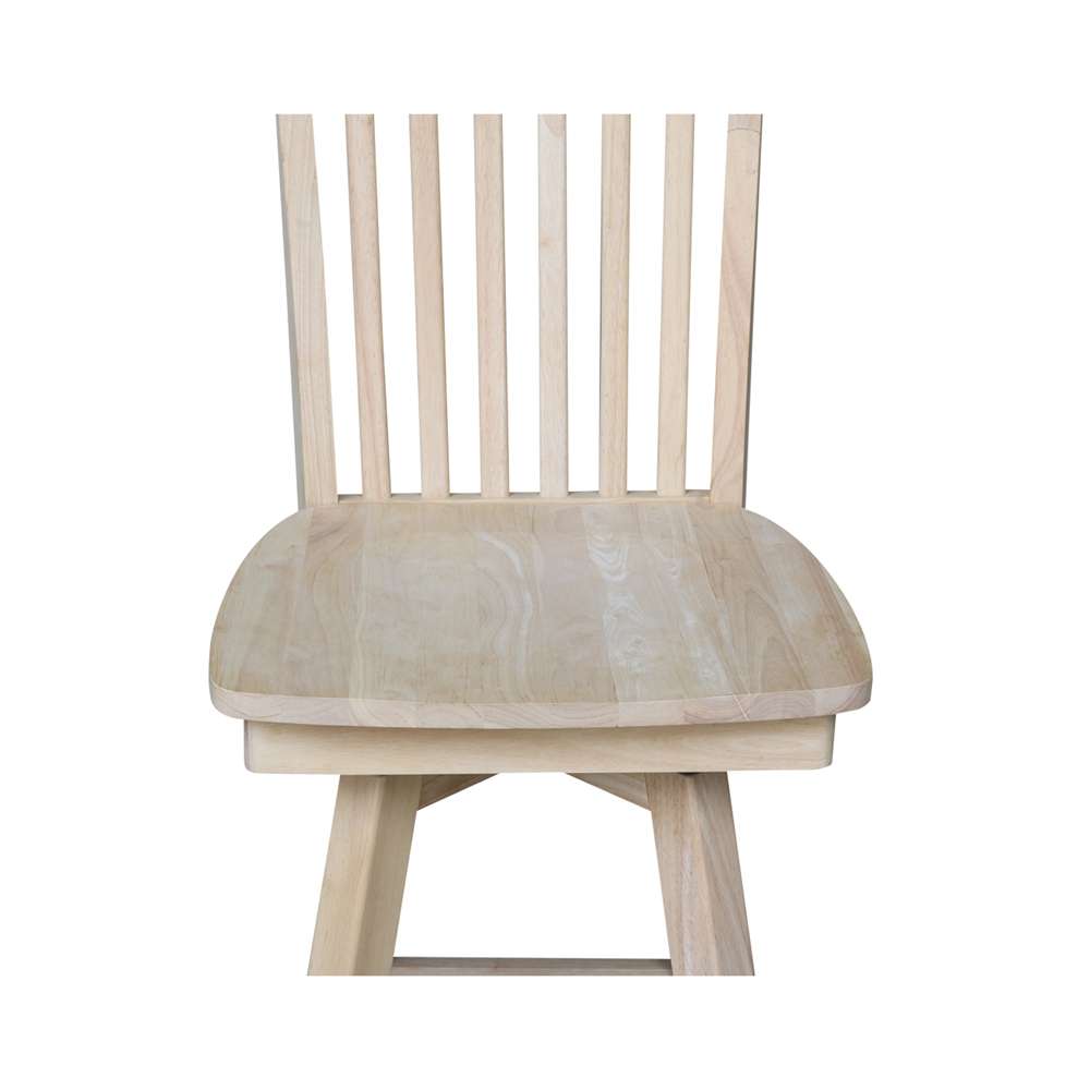 International Concepts - Mission Bar Height Stool - 30inSH - S-263SW veiw 11