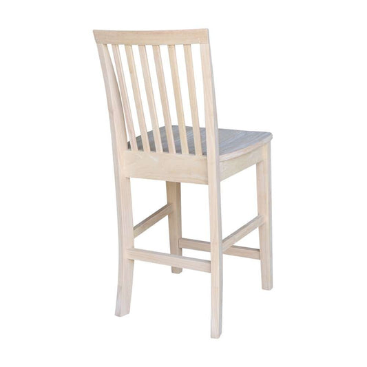 International Concepts - Mission Counter Height Stool - 24inSH - 265-24 veiw 2