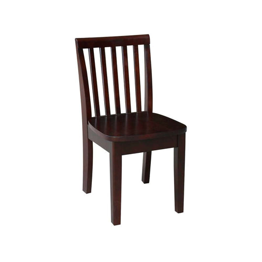 International Concepts - Mission Juvenile Chair in Rich Mocha Finish (Set of 2) - CC15-263P veiw 2
