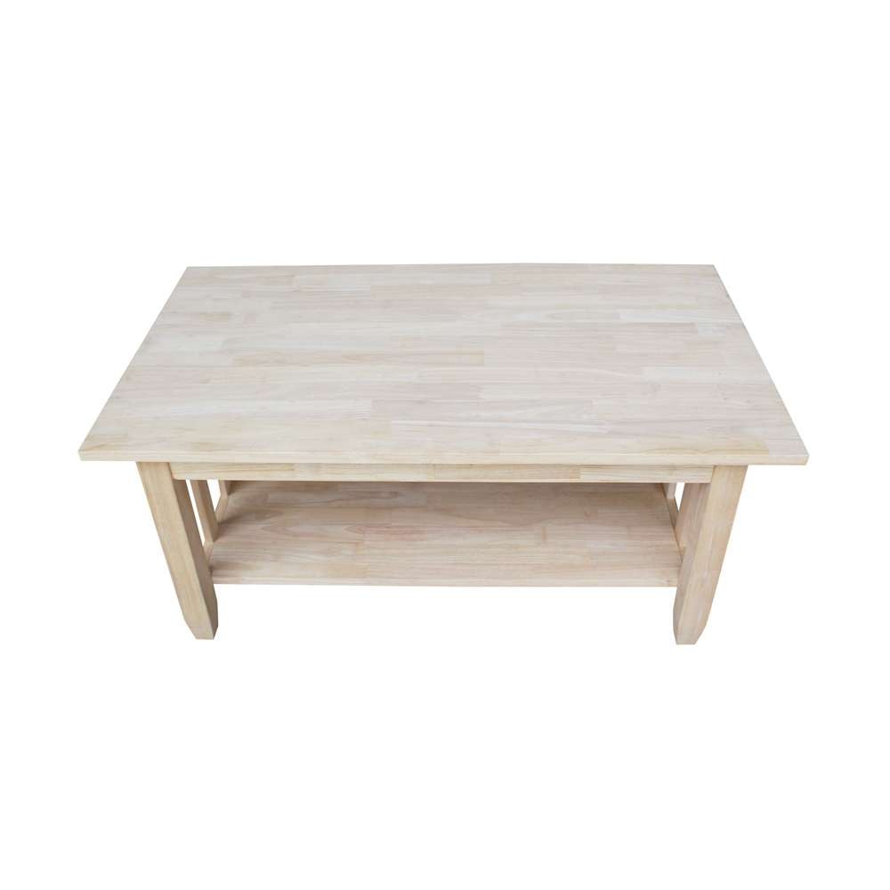 International Concepts - Mission Tall Coffee Table - BJ6TC veiw 6