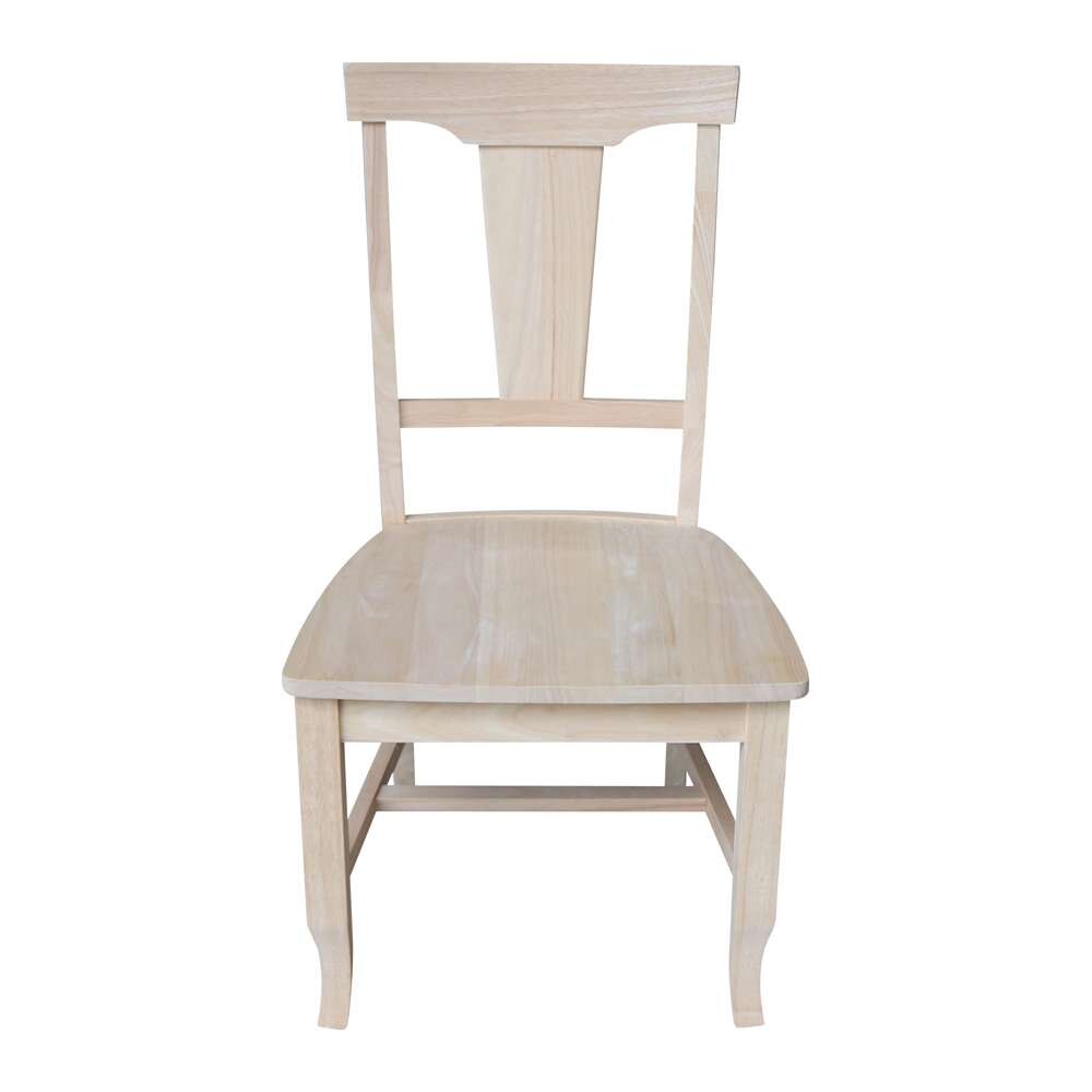 International Concepts - Panel Back Chair (Set of 2) - C-110P veiw 10