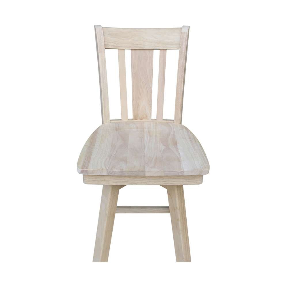 International Concepts - San Remo Bar Height Stool - 30inSH - S-103SW veiw 11