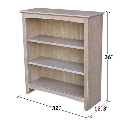 International Concepts - Shaker Bookcase - 36inH - SH09-3223A veiw 2