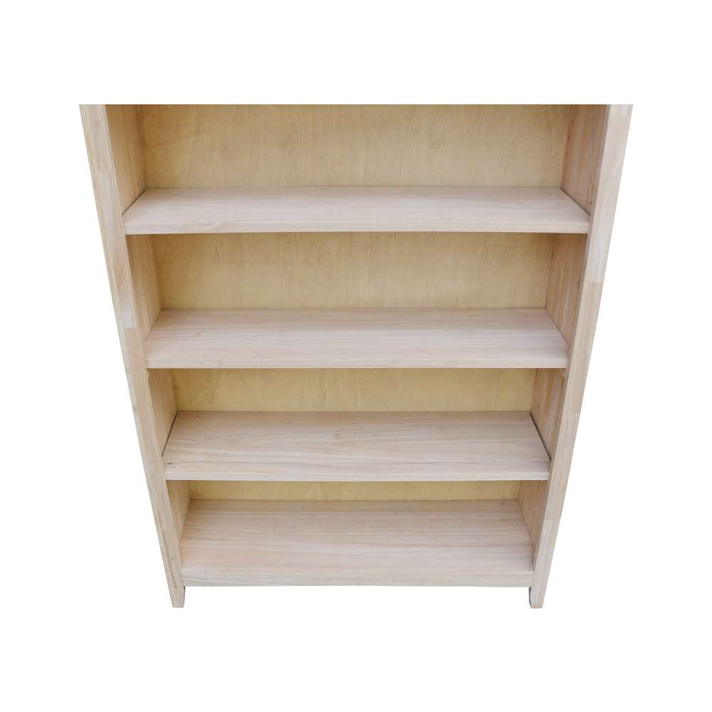 International Concepts - Shaker Bookcase - 72inH - SH-38272A veiw 7