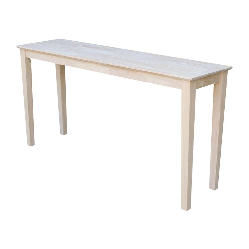 International Concepts - Shaker Console Table - Extended Length - OT-696789 veiw 1