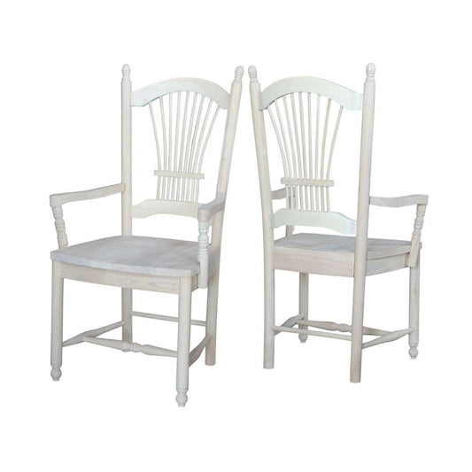 International Concepts - Sheafback Arm Chair - C-1622 veiw 2