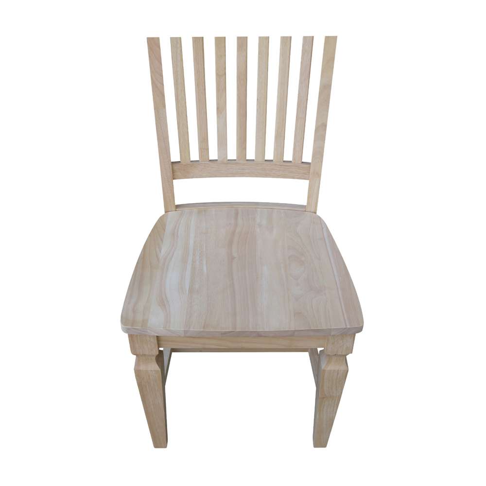 International Concepts - Slat Back Chair (Set of 2) - C-65P veiw 10