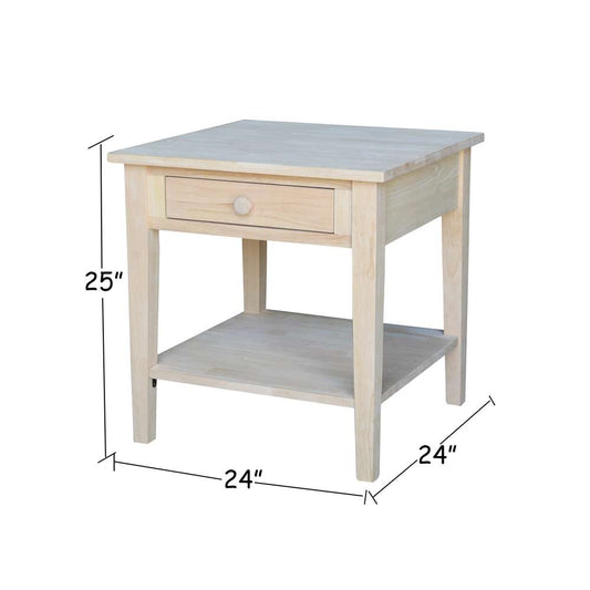 International Concepts - Spencer End Table - OT-8E veiw 2