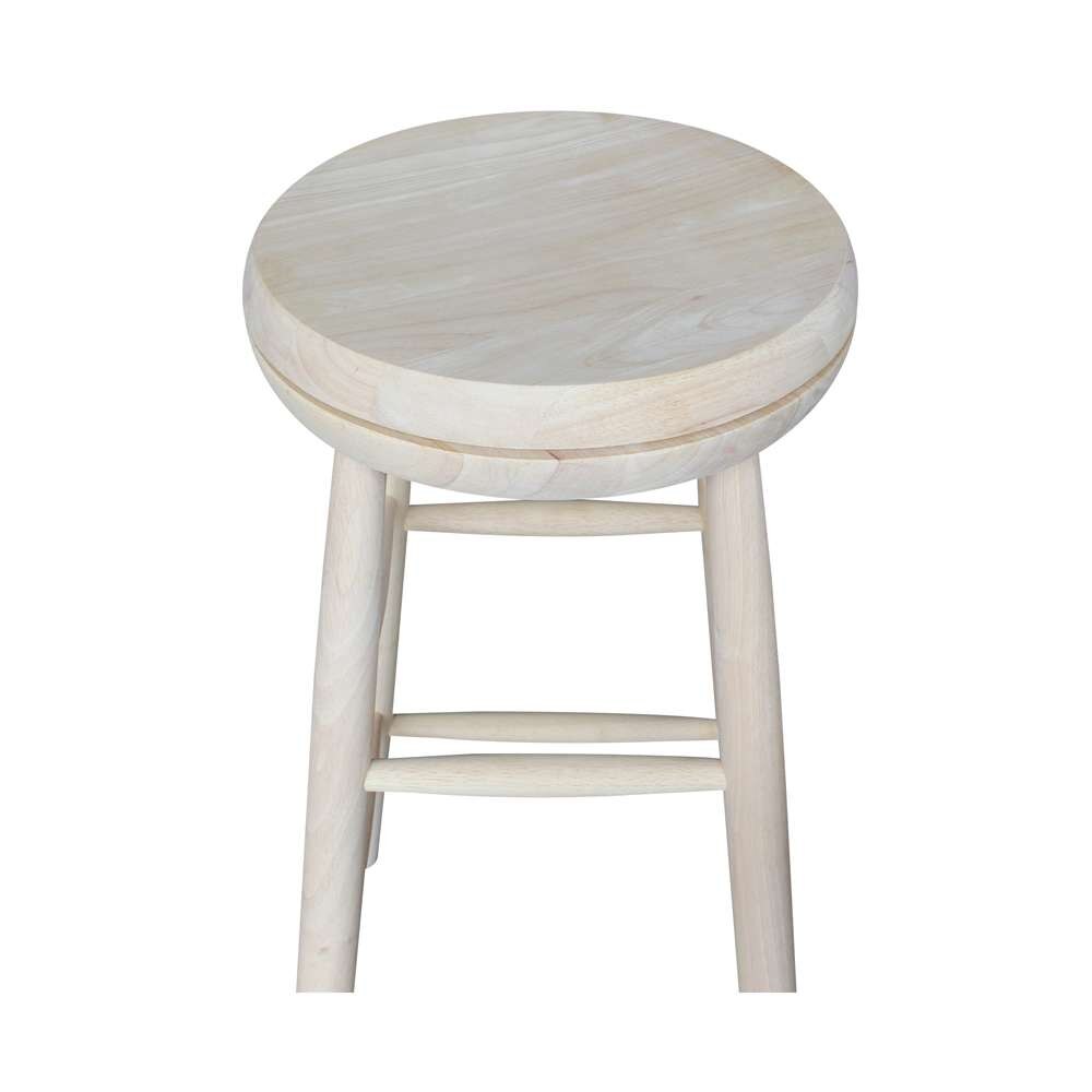 International Concepts - Swivel Scooped Seat Stool - 30inSH - 1S-830SW veiw 6
