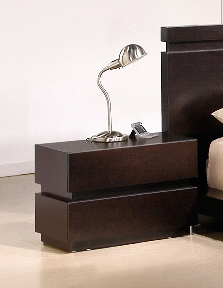 J&M Furniture - Knotch Night Stand - 1754426-NS veiw 1