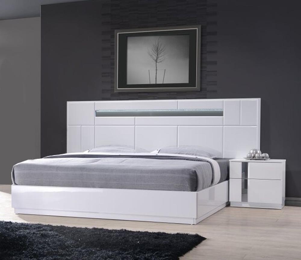 J&M Furniture - Palermo Queen Bed and Nightstand veiw 1