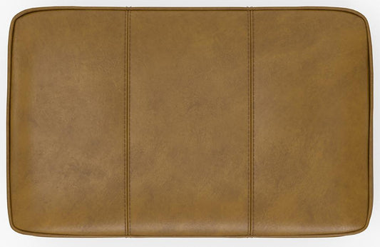 Jackson Furniture - Corvara Top Grain Leather Ottoman in Caramel - 240610127316307316 veiw 2