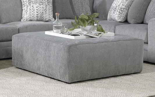 Jackson Furniture - Glacier Cocktail Ottoman in Shark - 24772817242800 veiw 2
