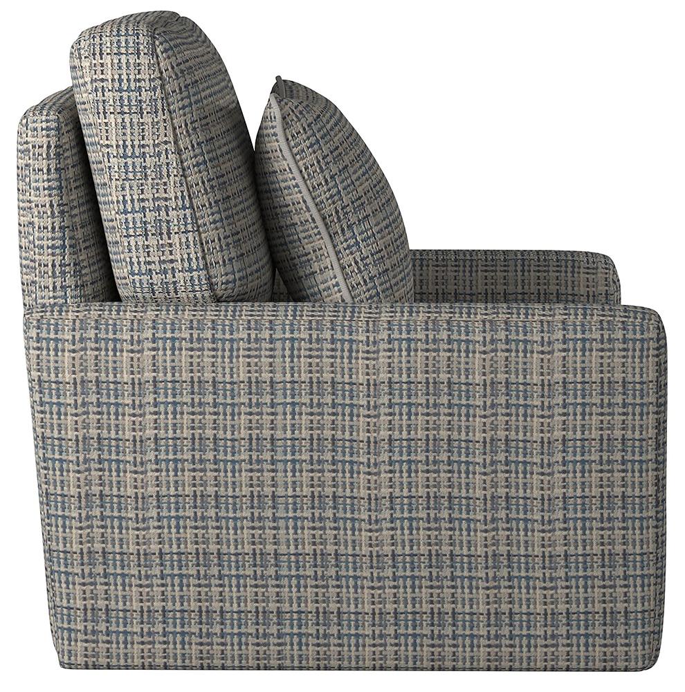 Jackson Furniture - Newberg Swivel Chair in Platinum/Platinum - 74121243018156118 veiw 3