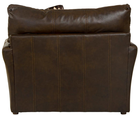 Jackson Furniture - Pavia Top Grain Leather Chair in Cocoa - 548201126809306809 veiw 2