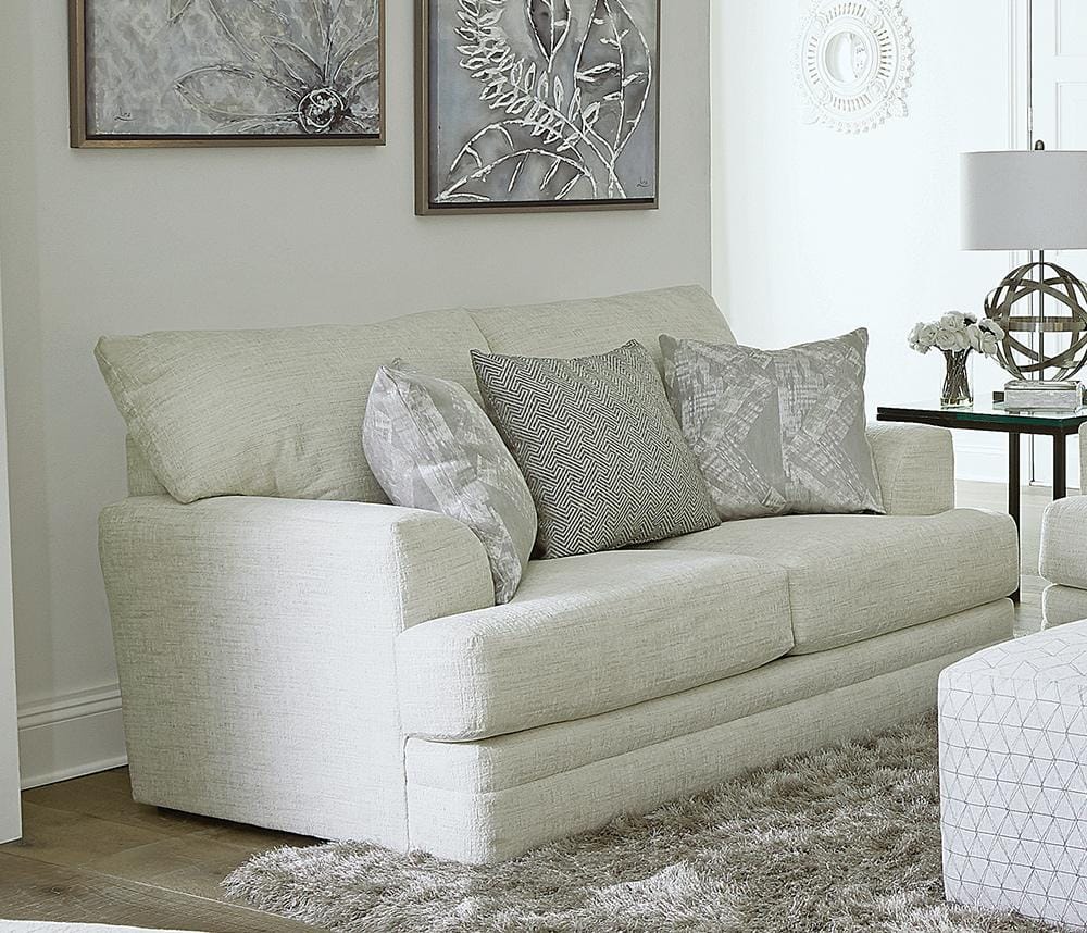 Jackson Furniture - Zeller Loveseat in Cream/Sterling - 447002168016219828 veiw 5