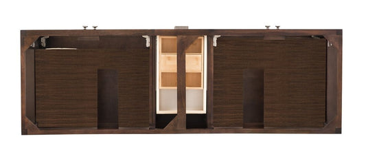 James Martin - Addison 72" Double Vanity Cabinet, Mid-Century Acacia - E444-V72-MCA view 2