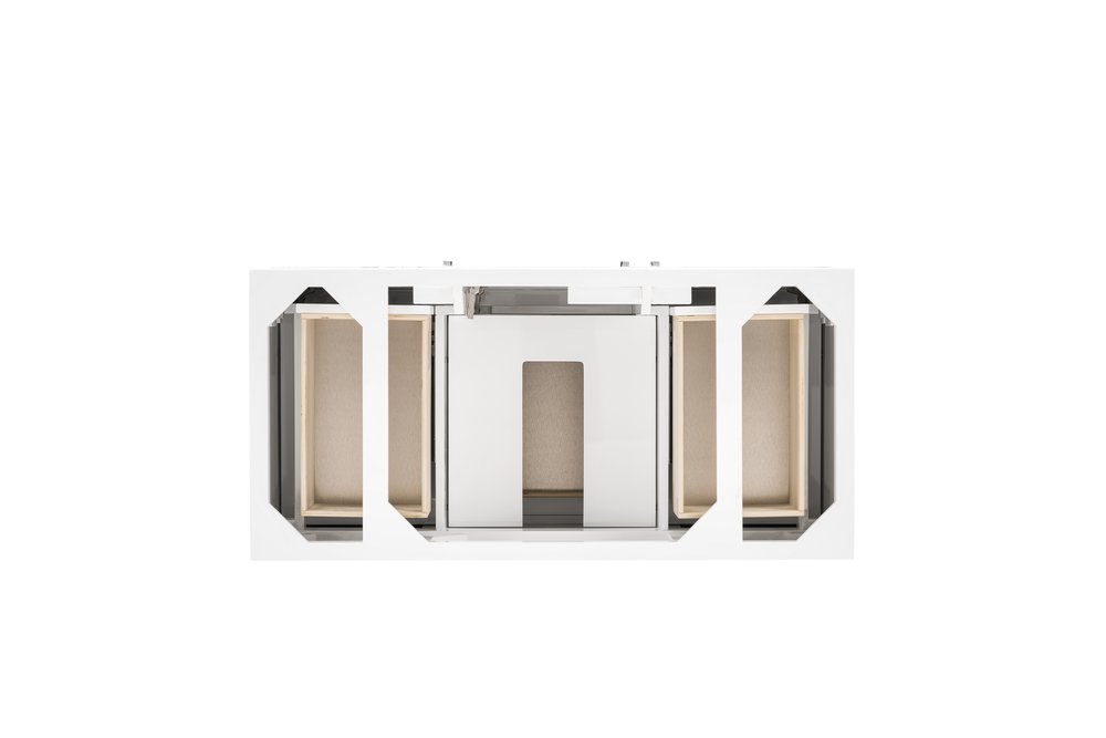 James Martin - Athens 48" Single Vanity Cabinet, Glossy White - E645-V48-GW view 3