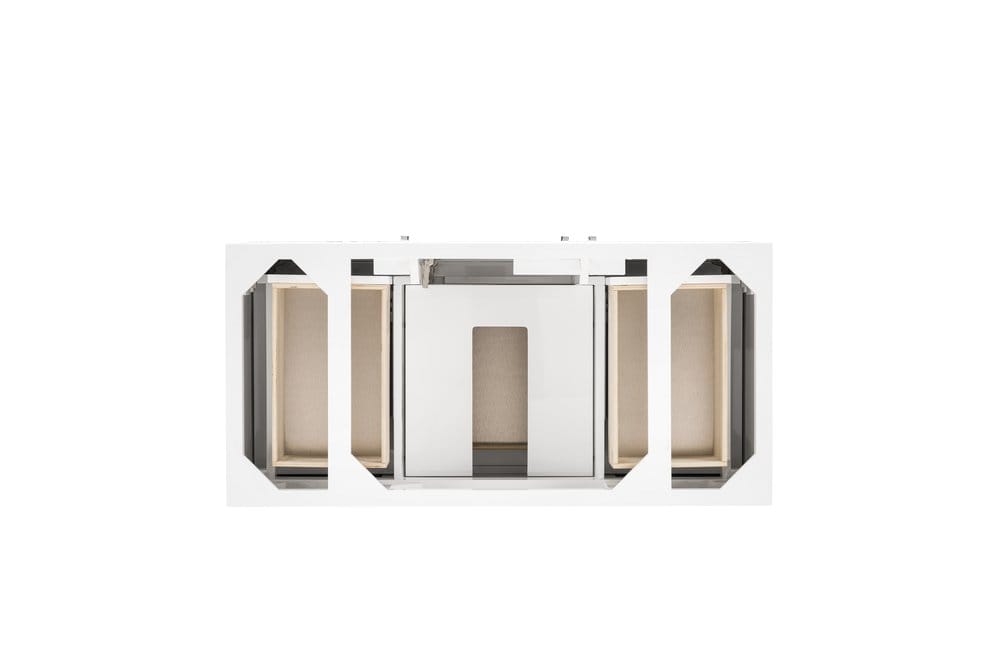 James Martin - Athens 48" Single Vanity Cabinet, Glossy White - E645-V48-GW view 3
