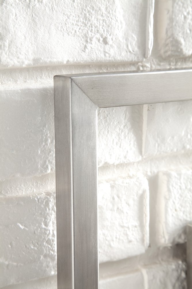 James Martin - Boston 30" Rectangular Mirror, Brushed Nickel - 105-M30-BNK view 5
