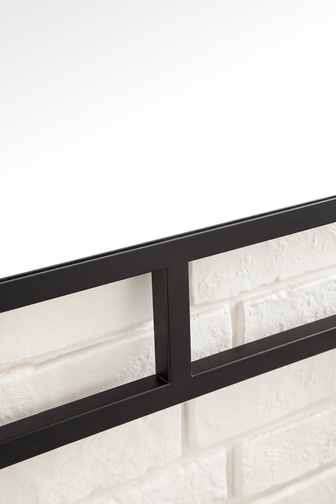 James Martin - Boston 30" Rectangular Mirror, Matte Black - 105-M30-MBK view 4
