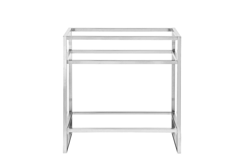 James Martin - Boston 31.5" Single Console, Brushed Nickel - C105-V31.5-BNK view 1