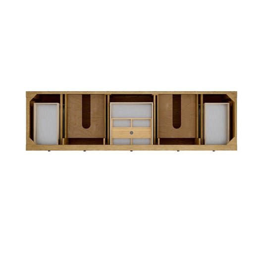James Martin - Breckenridge 84" Double Vanity Cabinet, Light Natural Oak - 330-V84-LNO view 2