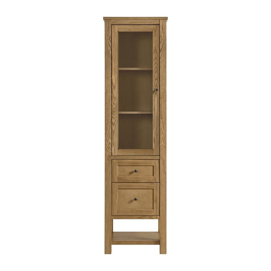James Martin - Breckenridge Linen Cabinet, Light Natural Oak - 330-LC-LNO view 2