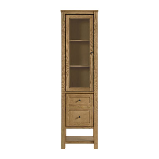 James Martin - Breckenridge Linen Cabinet, Light Natural Oak - 330-LC-LNO view 2