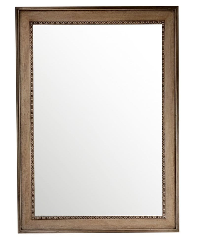 James Martin - Bristol 29" Rectangular Mirror, Whitewashed Walnut - 157-M29-WW view 1