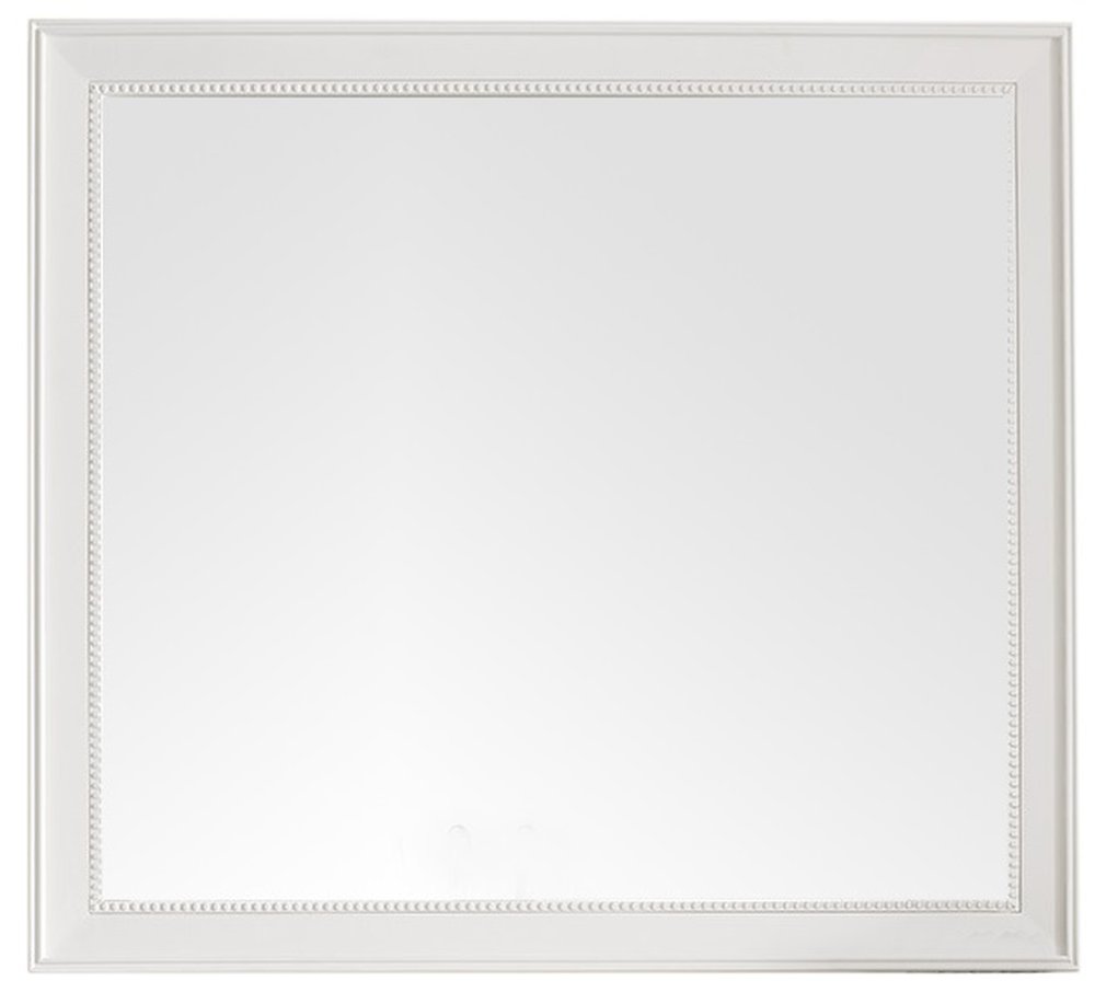 James Martin - Bristol 44" Rectangular Mirror, Bright White - 157-M44-BW view 1