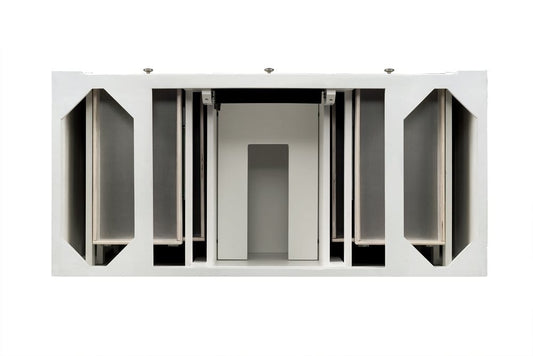 James Martin - Bristol 48" Single Vanity Cabinet, Bright White - 157-V48-M-BW view 2