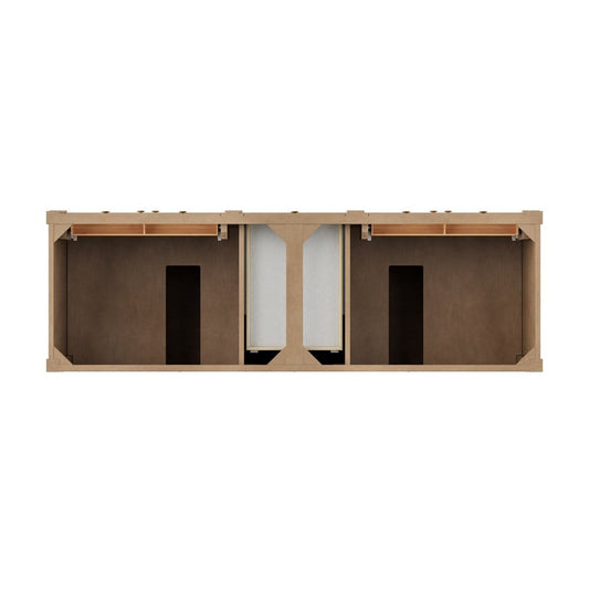James Martin - Brittany 72" Double Vanity Cabinet, Pecan - 655-V72-PCN view 2