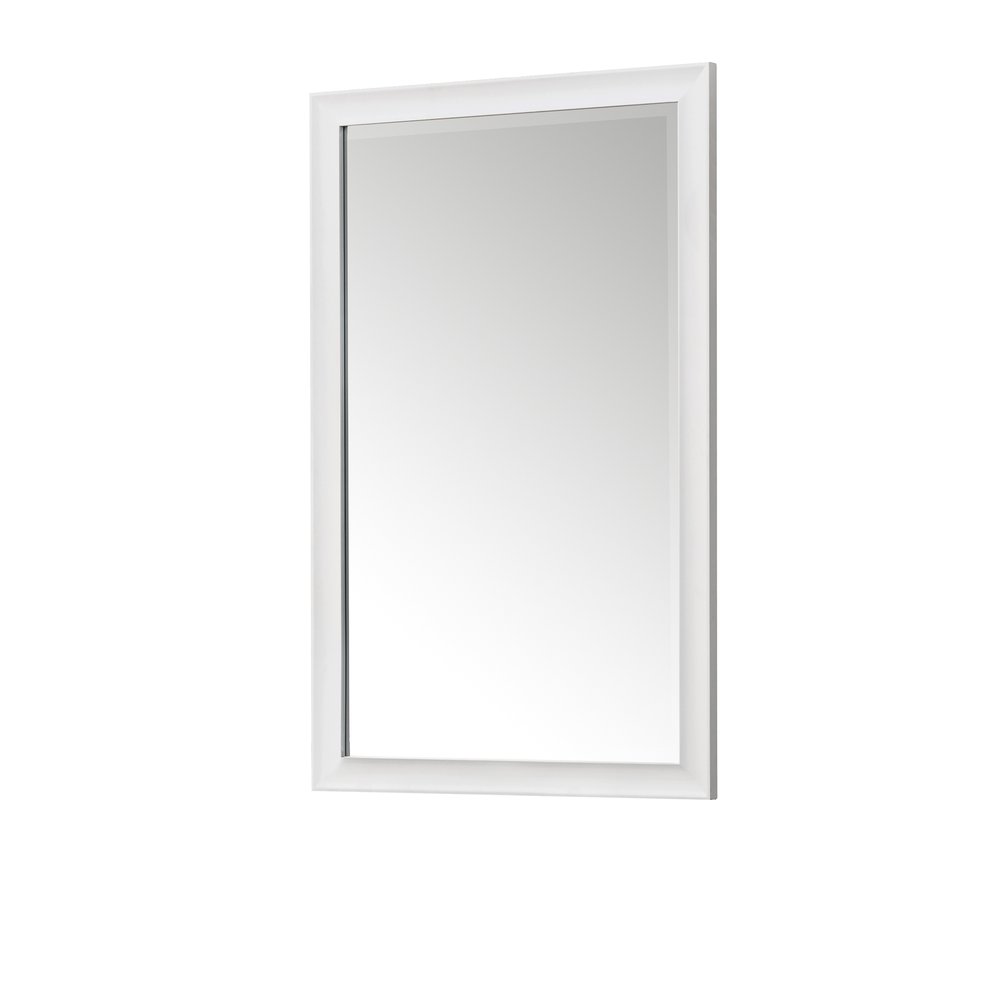 James Martin - Glenbrooke 26" Mirror, Bright White - 735-M26-BW view 8