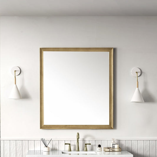 James Martin - Glenbrooke 36" Mirror, Light Natural Oak - 735-M36-LNO view 2