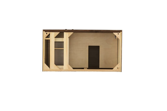 James Martin - Linear 36" Single Vanity Cabinet, Mid-Century Walnut - 210-V36-WLT view 2
