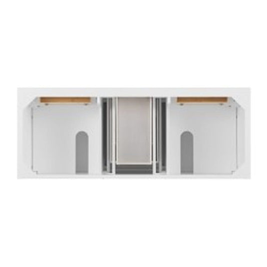 James Martin - Lorelai 60" Double Vanity, Bright White - 424-V60D-M-BW view 2