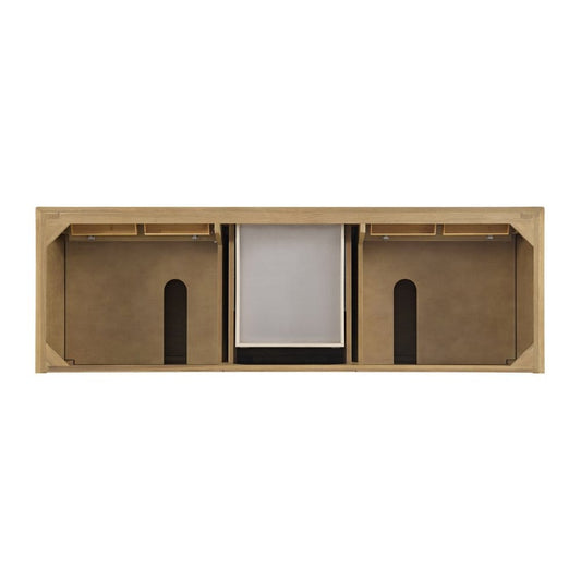 James Martin - Lorelai 72" Double Vanity, Light Natural Oak - 424-V72-M-LNO view 2