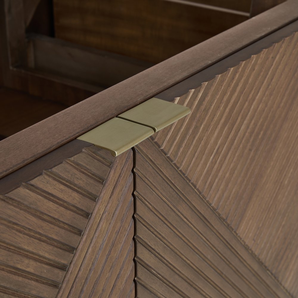 James Martin - Marcello 48" Single Vanity, Chestnut w/ 3 CM Lime Delight Silestone Top - D200-V48-CSN-3LDL view 14