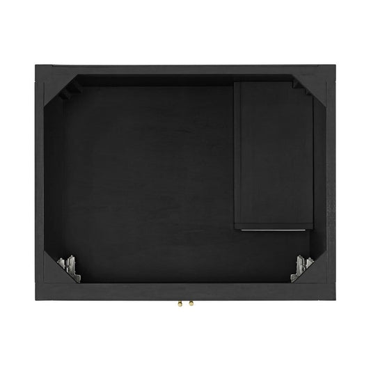 James Martin - Myrrin 30" Single Vanity Cabinet, Carbon Oak - 485-V30-CBO view 2
