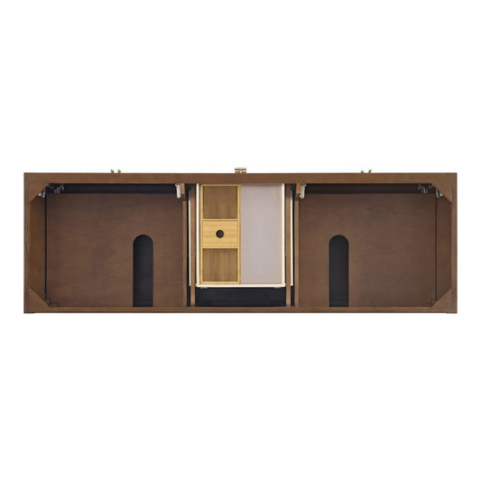 James Martin - Myrrin 72" Vanity, Mid Century Walnut - 485-V72-M-WLT view 2