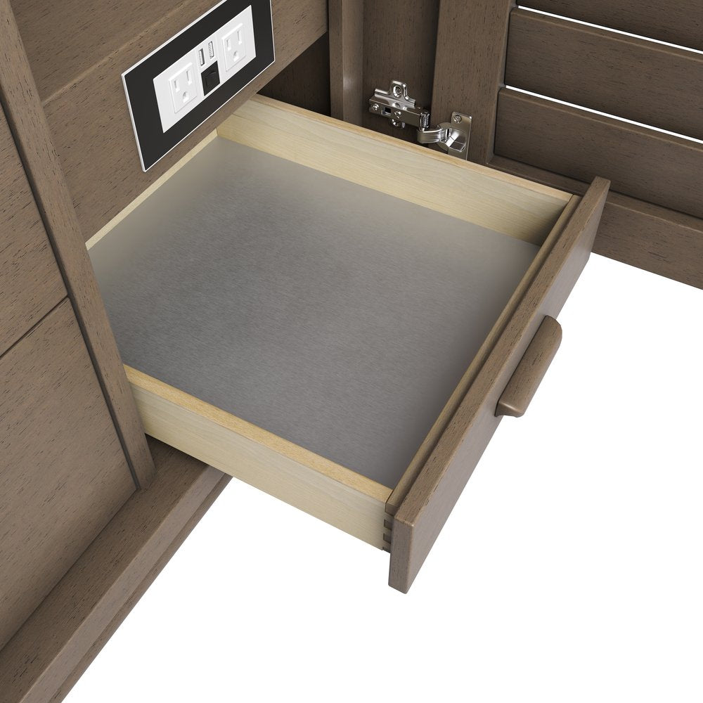 James Martin - Portland 60" Double Vanity Cabinet, Whitewashed Walnut - 620-V60D-M-WW view 9