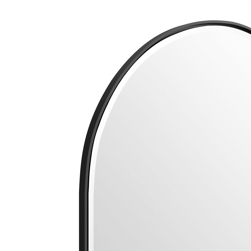James Martin - Rohe 24" Arched Mirror, Matte Black - 715-MA24-MB view 10