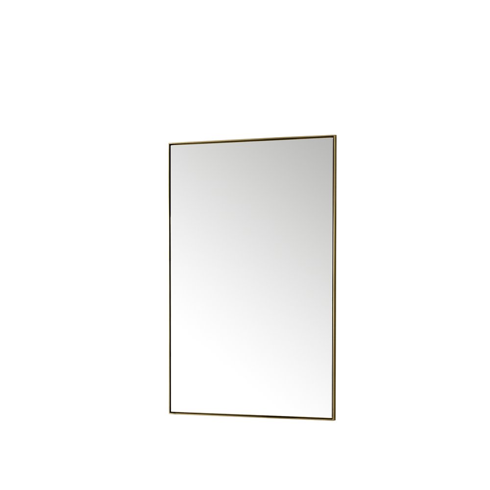 James Martin - Rohe 26" Rectangular Mirror, Champagne Brass - 715-M26-CB view 4