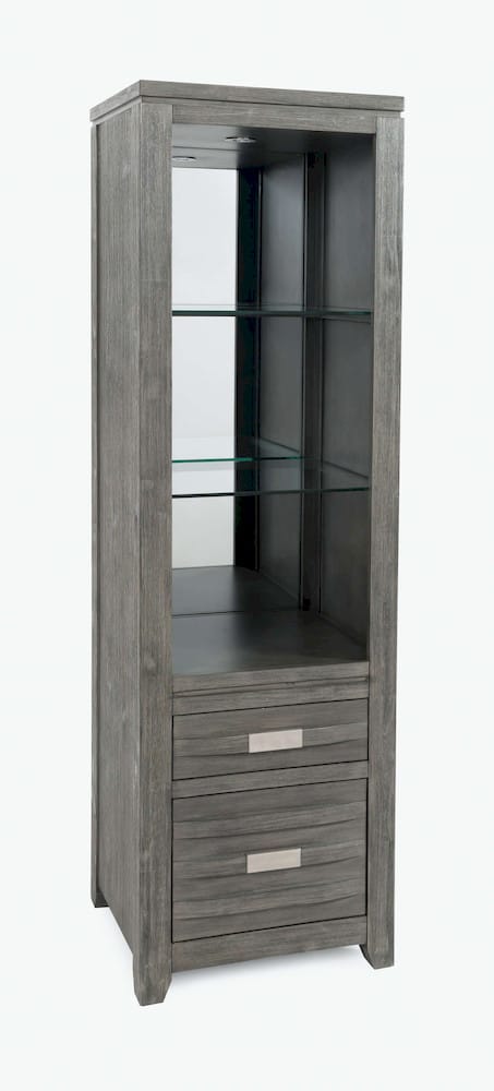 Jofran - Altamonte 22in Bookcase in Brushed Grey - 1854-22 view 2