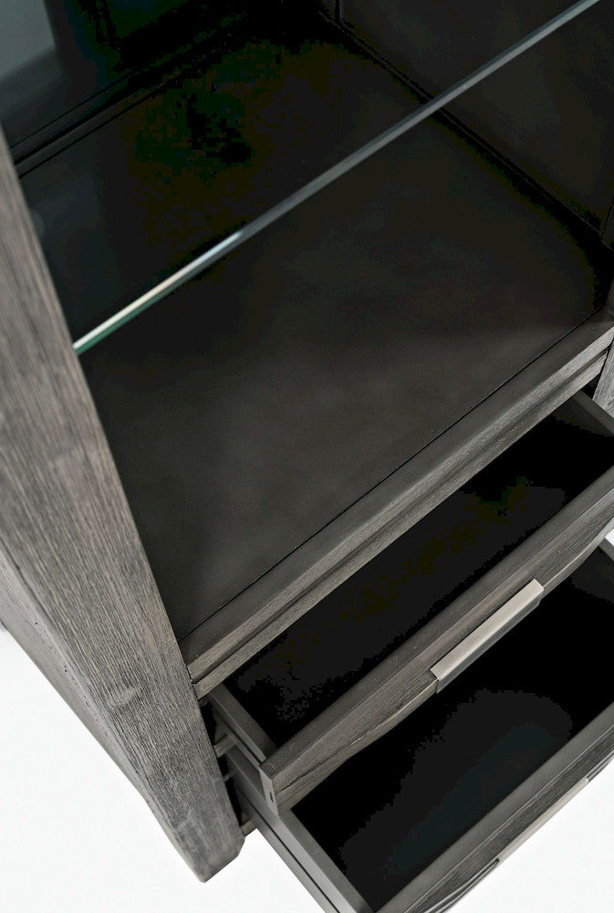 Jofran - Altamonte 22in Bookcase in Brushed Grey - 1854-22 view 5