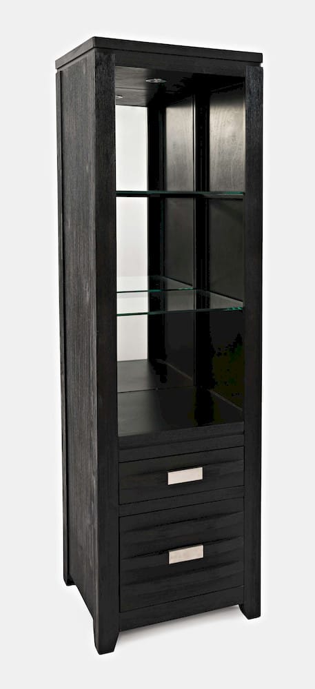 Jofran - Altamonte 22in Bookcase in Dark Charcoal - 1852-22 view 2