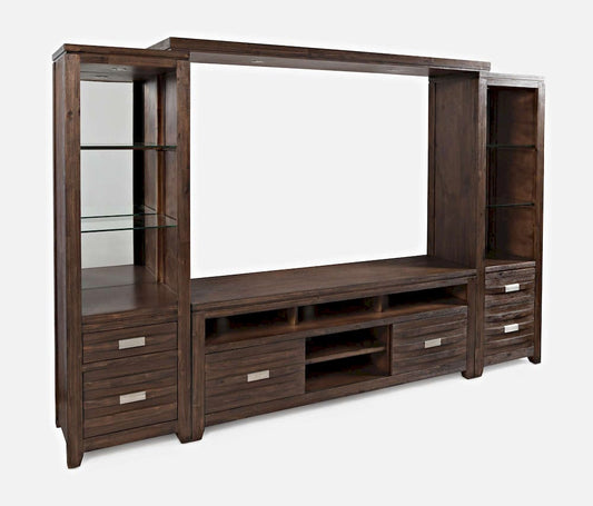 Jofran - Altamonte Entertainment wall in Brushed Walnut - 1856-227078KT view 2