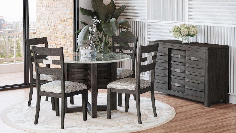 Jofran - Altamonte Ladderback Chair in Brushed Grey (Set of 2) - 1855-420KD view 7