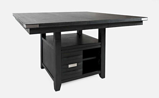 Jofran - Altamonte Square Counter Height Table in Dark Charcoal Grey - 1851-60 view 2
